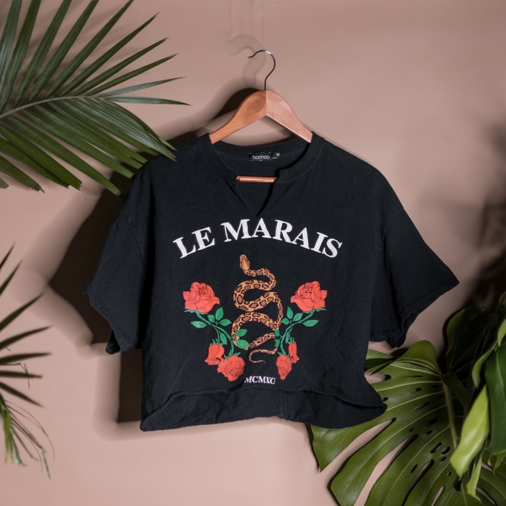 Boohoo Le Marais Tee M
